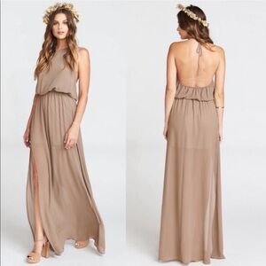 Show me your mumu heather halter dress‎